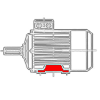 Motor 3 kW, 4-polig, 100L, B3, 50Hz, 355Y, SuPremE IE4