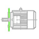 Motor 2,2 kW, 6-Polig, 112M, B5, 50 Hz, 230/400 V, IE-3