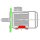 Motor 1,1 kW, 4-Polig, 80M, B35, 50 Hz, 230/400 V, IE3