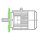 Motor 1,1 kW, 4-polig, 090S, B5, 50 Hz, 3x 230/400, IE3