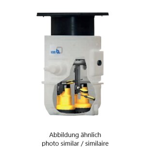 BEHAELTER AD-BOX Z2 B 200Liter - &Uuml;berflur mit Deckel